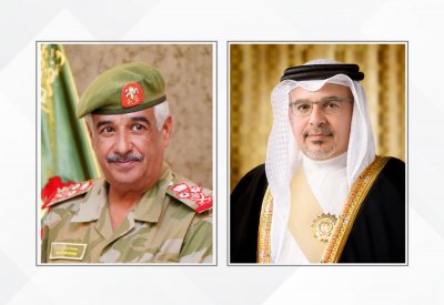 سمو ولي العهد رئيس الوزراء يتبادل التهاني مع رئيس الحرس الوطني في الذكرى الـ57 لتأسيس قوة الدفاع