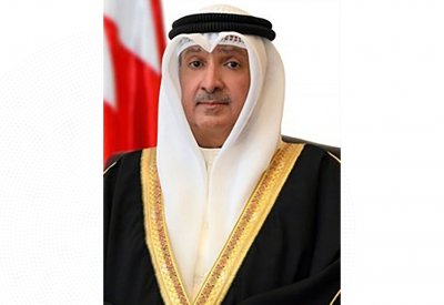 سمو ولي العهد رئيس مجلس الوزراء يتلقى برقية تهنئة من سمو الشيخ خالد بن محمد بن سلمان آل خليفة