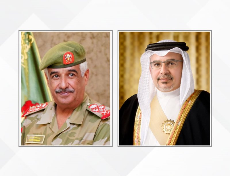 سمو ولي العهد رئيس الوزراء يتبادل التهاني مع رئيس الحرس الوطني في الذكرى الـ57 لتأسيس قوة الدفاع