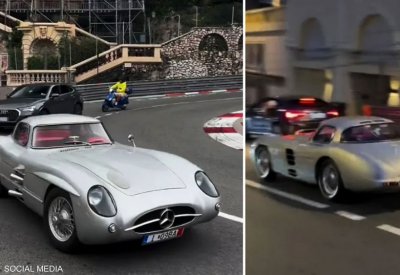 بالفيديو: ملياردير يقود سيارة قيمتها 142 مليون دولار في موناكو