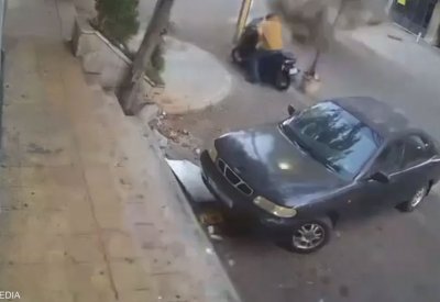 بالفيديو: انفجار يقتلع الأرض في عملية اغتيال نصر الله