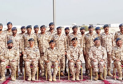 رئيس هيئة الأركان يحضر حفل افتتاح إحدى المنشآت العسكرية بقوة دفاع البحرين