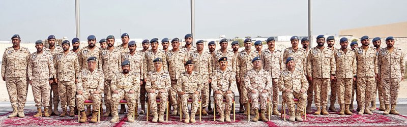 رئيس هيئة الأركان يحضر حفل افتتاح إحدى المنشآت العسكرية بقوة دفاع البحرين