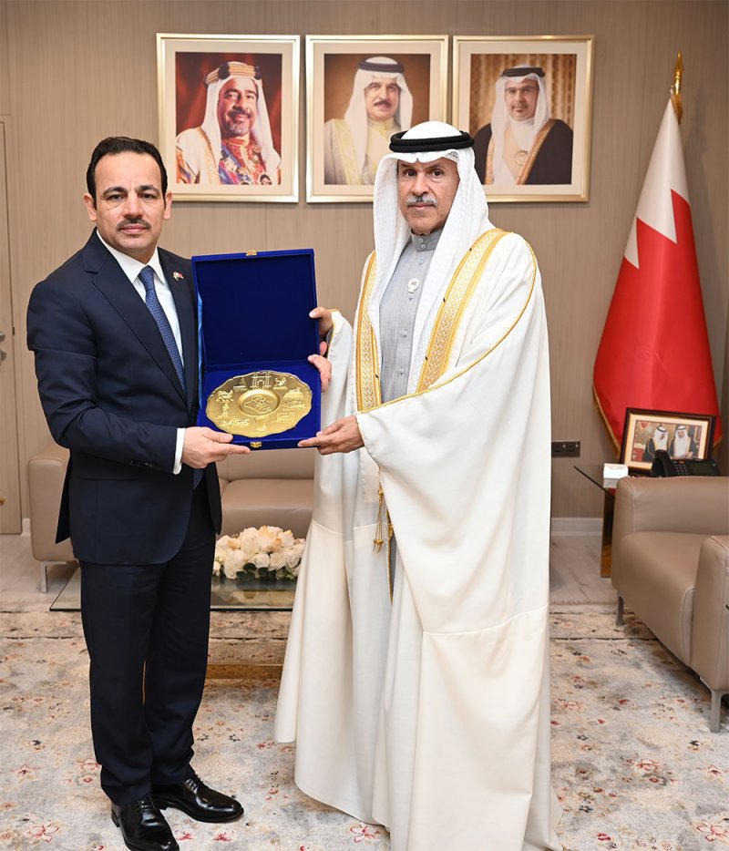 وكيل وزارة الداخلية لشؤون الجنسية والجوازات والإقامة يستقبل القائم بأعمال سفارة جمهورية العراق