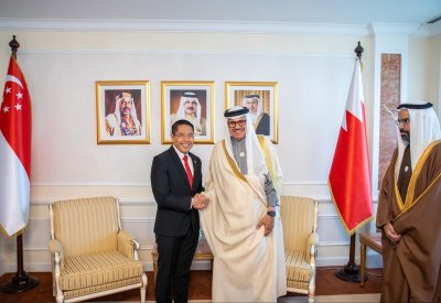 وزير الخارجية يجتمع مع الوزير بمكتب رئيس الوزراء الوزير الثاني للشؤون الخارجية والتعليم بجمهورية سنغافورة 