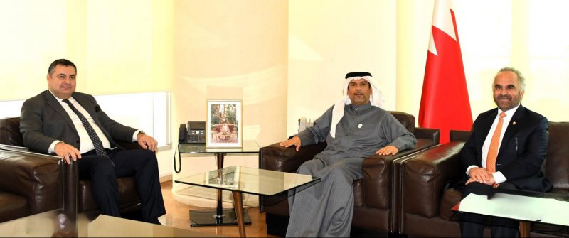 وزير النفط والبيئة يستقبل سفير جورجيا لدى مملكة البحرين