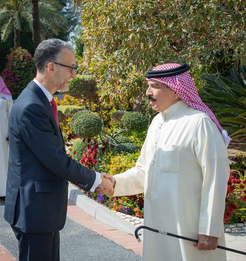 جلالة الملك المعظم يستقبل سفير الولايات المتحدة الأمريكية لدى المملكة