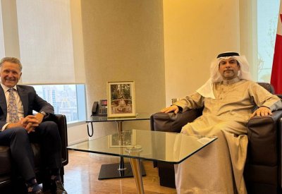 وزير النفط والبيئة يستقبل المدير العام لشركة شيفرون العالمية للاستكشاف والإنتاج