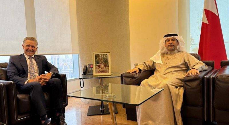 وزير النفط والبيئة يستقبل المدير العام لشركة شيفرون العالمية للاستكشاف والإنتاج