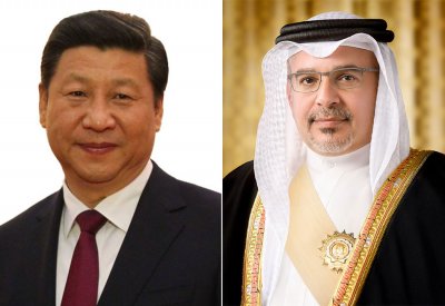 سمو ولي العهد رئيس مجلس الوزراء يتلقى برقية شكر جوابية من فخامة الرئيس الصيني