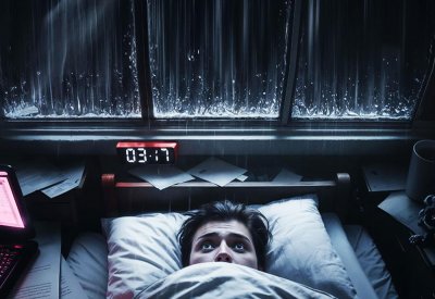  السهر يزيد احتمالية إصابتك بالقلق والاكتئاب