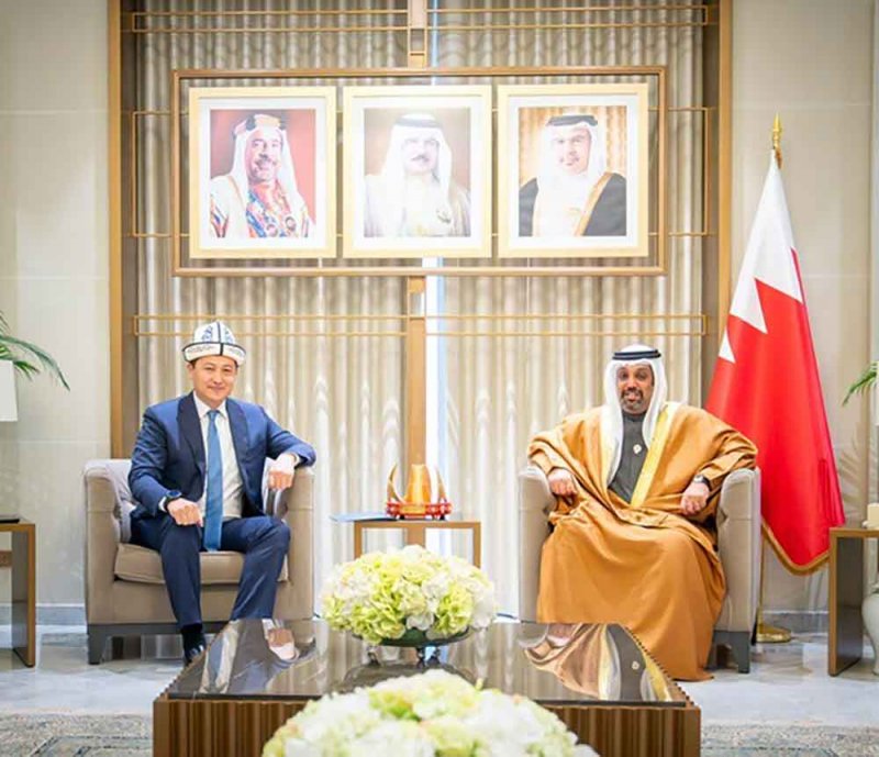  وزير المالية والاقتصاد الوطني يستقبل سفير جمهورية قرغيزستان لدى مملكة البحرين