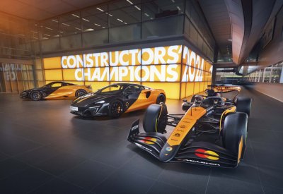 إصدار MCL38 Celebration Edition فائق الحصرية يحتفي بفوز ماكلارين التاسع ببطولة العالم للصانعين في الفورمولا 1