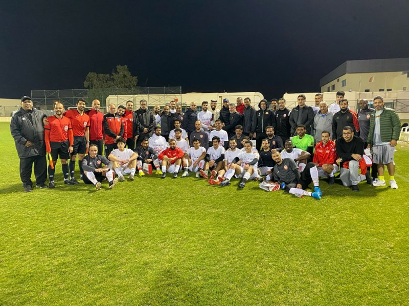 منتخب "القدامى" يغادر إلى الكويت بطموحات تنافسية