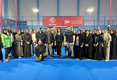 مركز الاتصال الوطني يحتفي بيوم البحرين الرياضي