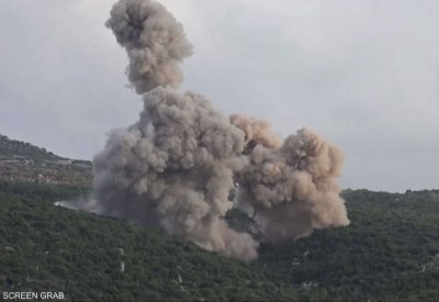 قبل تشييع نصر الله.. غارات إسرائيلية على جنوب لبنان