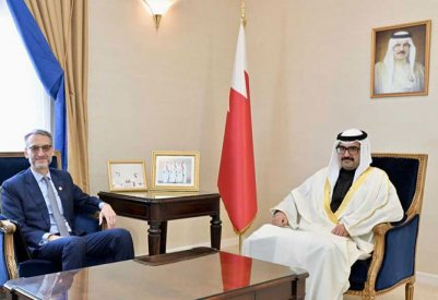 سمو محافظ الجنوبية يستقبل سفير الولايات المتحدة الأمريكية لدى مملكة البحرين