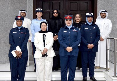 "الوطنية للحقوق" تنظم محاضرة تعريفية لمنتسبي مكتب حماية الأسرة والطفل بمديرية شرطة محافظة المحرق