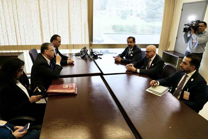 وزير الخارجية يجتمع بوزير العدل بالمملكة المغربية