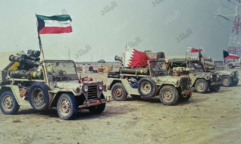 بالصور: المسـاهمـات العسكـريـة البحرينية لتحــريـر الكويت