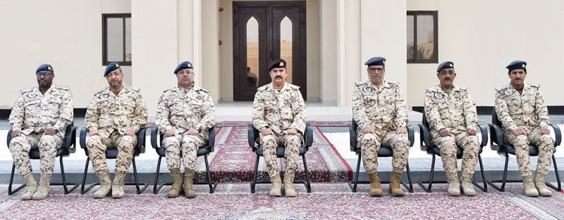 افتتاح إحدى المنشآت بقوة دفاع البحرين