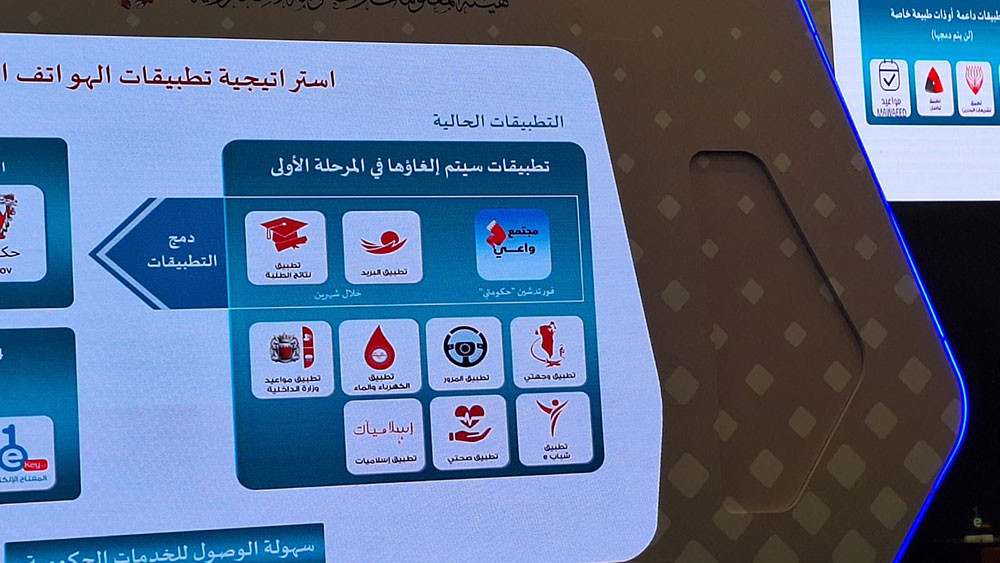 10 تطبيقات حكومية سيتم إلغاؤها بعد تدشين التطبيق