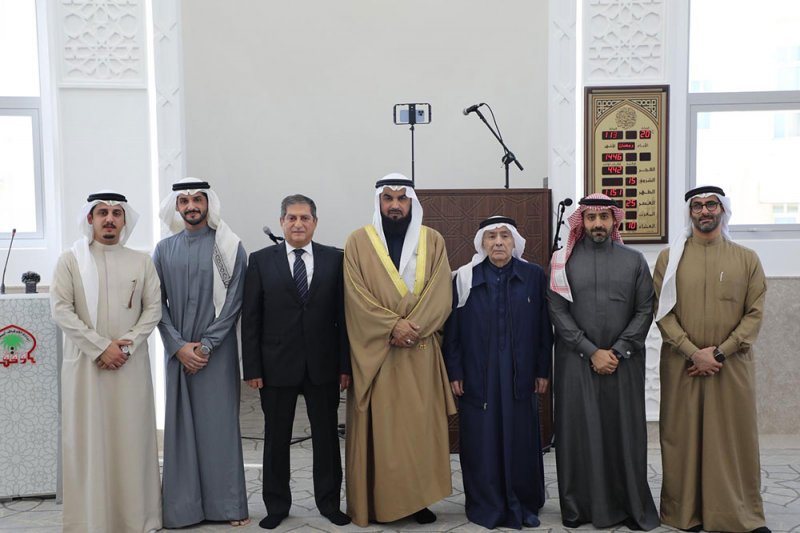 رئيس مجلس الأوقاف السنية يفتتح مسجد محمد بن محمد أحمدي في مدينة شرق الحد