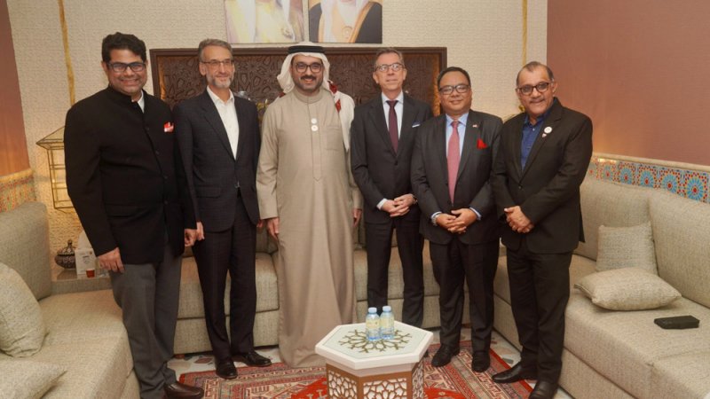 النائب أحمد السلوم يستقبل ضيوفه في مجلسه الرمضاني بالزنج
