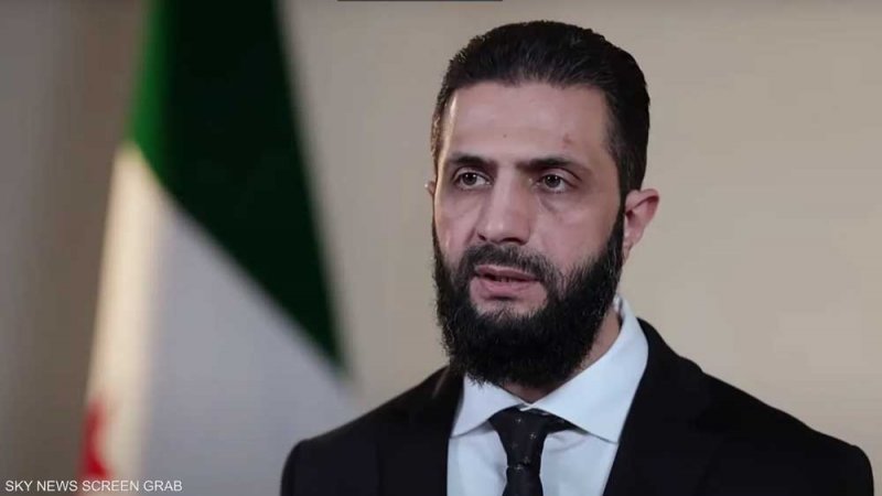 الشرع: سوريا تواجه محاولات لجرها إلى حرب أهلية