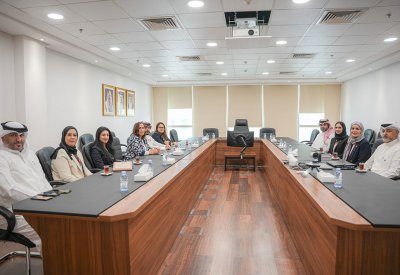 الرئيس التنفيذي للمستشفيات الحكومية تستقبل الرئيس التنفيذي لبنك البحرين الإسلامي