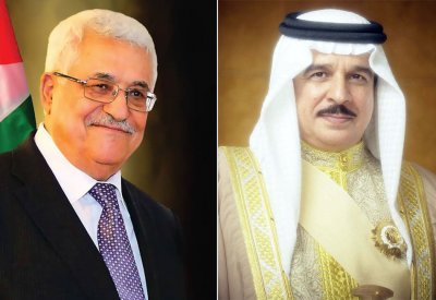 جلالة الملك المعظم يتلقى رسالة شكر خطية من الرئيس الفلسطيني