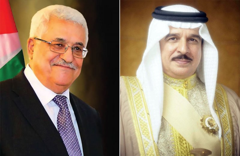 جلالة الملك المعظم يتلقى رسالة شكر خطية من الرئيس الفلسطيني
