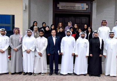 "الوطنية للحقوق" تنظم زيارة تعريفية للمشاركين في البرنامج الوطني "إتقان" إلى مقر المؤسسة
