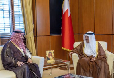 وزير الديوان الملكي يستقبل سفير المملكة العربية السعودية بمناسبة توليه مهام عمله الدبلوماسي