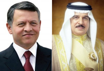 جلالة الملك المعظم يتلقى برقية شكر جوابية من العاهل الأردني