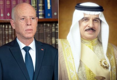 جلالة الملك المعظم يهنئ الرئيس التونسي بذكرى الاستقلال
