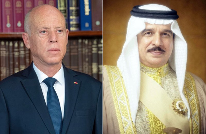 جلالة الملك المعظم يهنئ الرئيس التونسي بذكرى الاستقلال