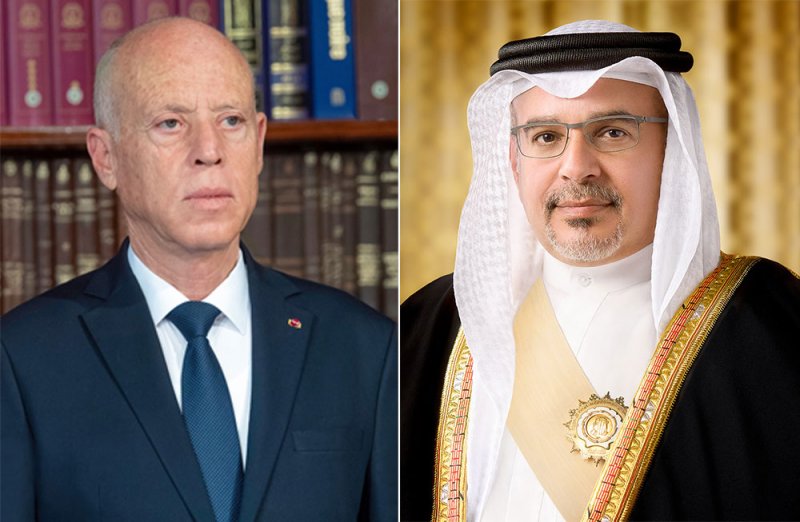 سمو ولي العهد رئيس مجلس الوزراء يهنئ الرئيس التونسي بذكرى الاستقلال