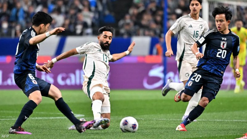 السعودية تعود من اليابان بنقطة في تصفيات كأس العالم