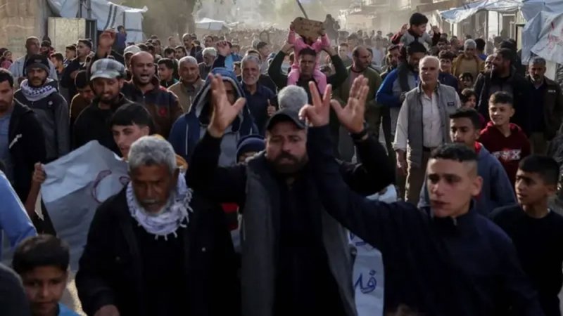 مسيرات جديدة في شمال غزة ضد حماس تطالب بإنهاء الحرب