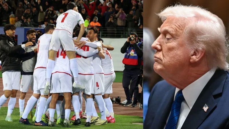 ترامب يهدد بحرمان إيران من المشاركة في كأس العالم 2026