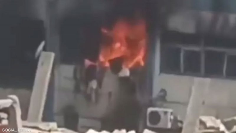 بالفيديو: قصف إسرائيلي يقتل 19 فلسطينيا داخل عيادة في غزة