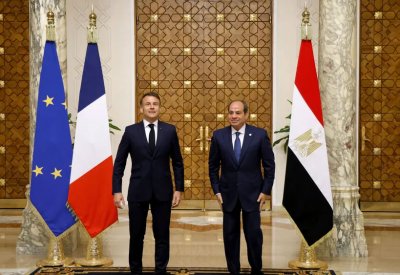 السيسي: اتفقت مع ماكرون على رفض التهجير من غزة