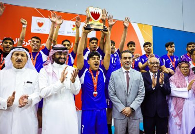 داركليب بطلا لدوري خالد بن حمد لجيل الذهب للأشبال للكرة الطائرة
