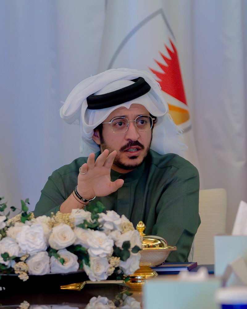 خالد بن حمد يترأس اجتماع اللجنة المنظمة العليا لدورة الألعاب الآسيوية الثالثة للشباب