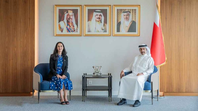 وزير المواصلات والاتصالات يستقبل الممثل المقيم لبرنامج الأمم المتحدة الإنمائي
