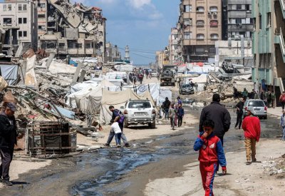 مقتل 11 فلسطينيا بينهم أطفال بقصف جوي اسرائيلي على غزة