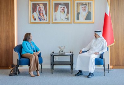 وزير المواصلات يستقبل القائم بأعمال سفارة الجمهورية اللبنانية لدى البحرين