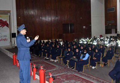 الدفاع المدني يدرّب حراس الأمن في المدارس على السلامة والإسعافات الأولية