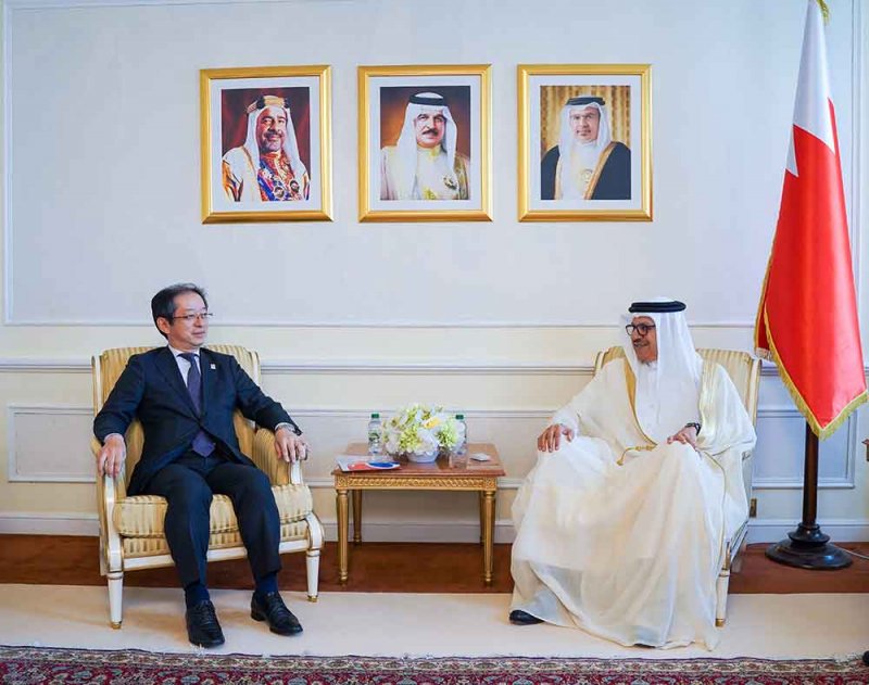 وزير الخارجية يجتمع مع مساعد وزير الخارجية مدير عام إدارة الشرق الأوسط والشؤون الأفريقية بوزارة خارجية اليابان